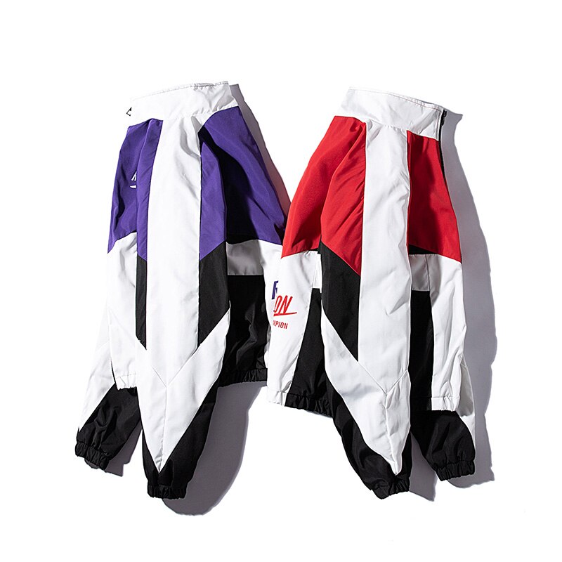 "CHAMPION" Veste coupe vent Violet - URB1™ - URB1™ Vêtements Streetwear mode boutique streetwear shop