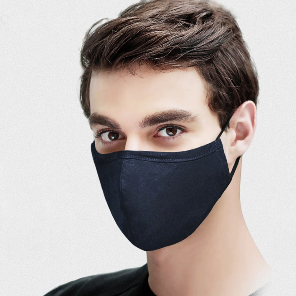 Aelfric Eden Fashion Casual Mask Dustproof Breathable Men Women 2020 Recyclable Anti-haze Dust Cotton Pm2.5 Black Mask URB1™ Vêtements Streetwear URB1™ Vêtements Streetwear aelfric-eden