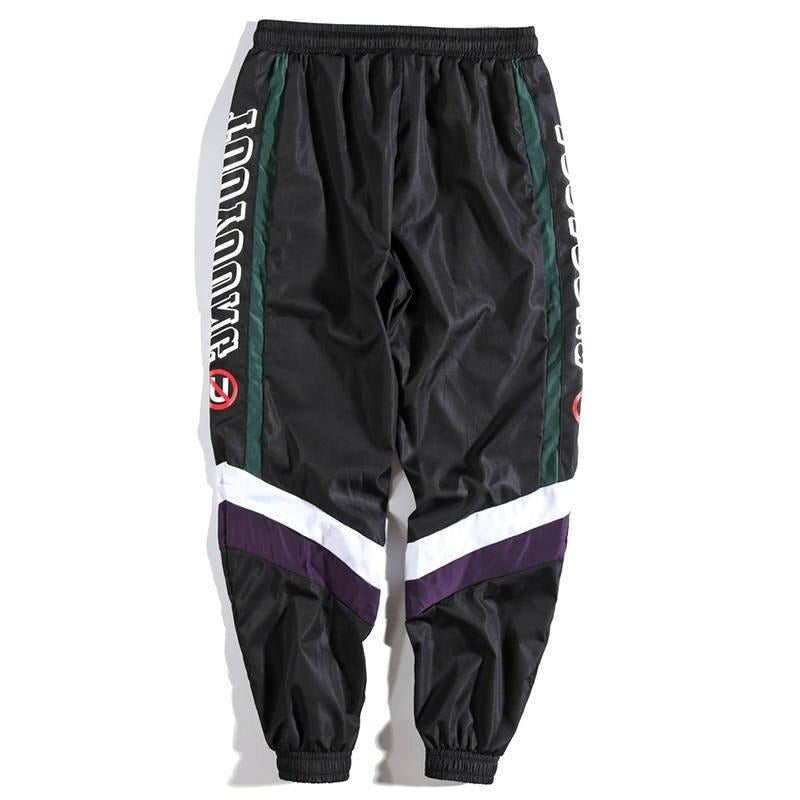 Harajuku Pant Joggers Retro Color Block Patchwork Hip Hip Harem Pant Streetwear Thin Sweatpant Trousers 2018 Track Pant Autumn URB1™ Vêtements Streetwear URB1™ Vêtements Streetwear hara
