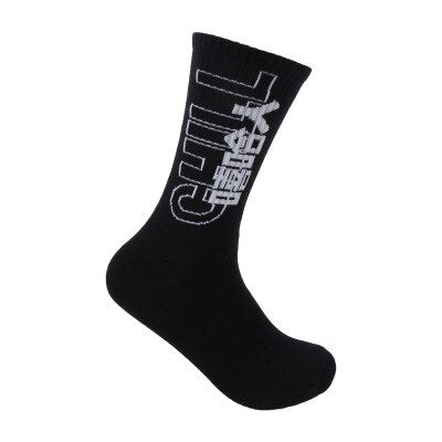 Streetwear Socks Men Stripe Compression Mens Sock White Black Happy Letter Crew Cotton Warm Korean Funny Novelty Harajuku Casual URB1™ Vêtements Streetwear URB1™ Vêtements Streetwear st