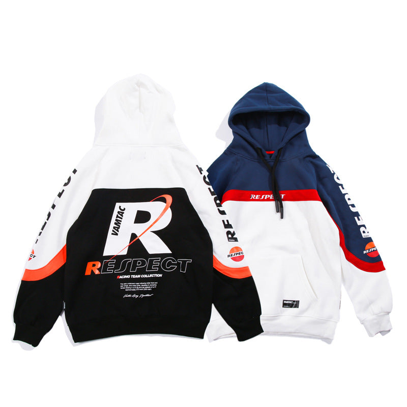 "RESPECT" Sweatshirt Hoodie à capuche Noir - URB1™ - URB1™ Vêtements Streetwear mode boutique streetwear shop