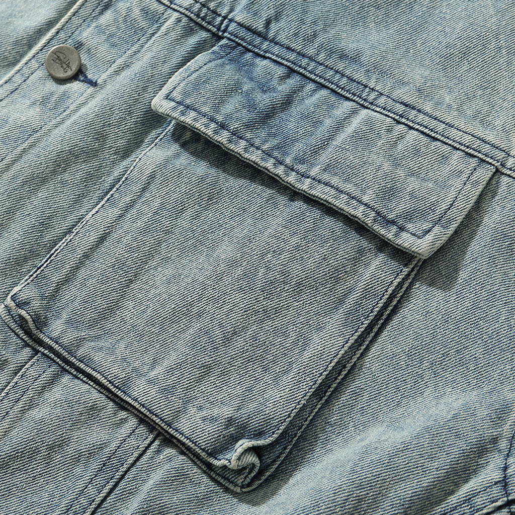 "VAN GOGH" Veste en jean denim - URB1™ - URB1™ Vêtements Streetwear mode boutique streetwear shop