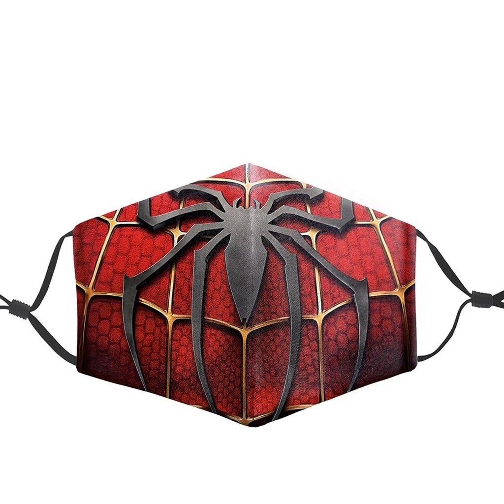 Fashion Marvel Printing Mouth Mask Reusable Washable PM2.5 Filter Adult Mouth Mask Dust Face Masks Anti Bacteria Proof Flu Mask URB1™ Vêtements Streetwear URB1™ Vêtements Streetwear fas