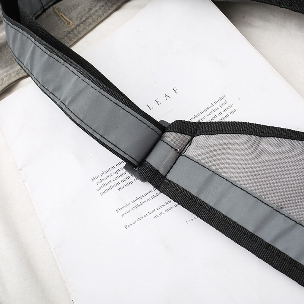 "TACTICAL REFLECTIVE" Sacoche Ventrale Réfléchissant Streetwear - URB1™ - URB1™ Vêtements Streetwear mode boutique streetwear shop