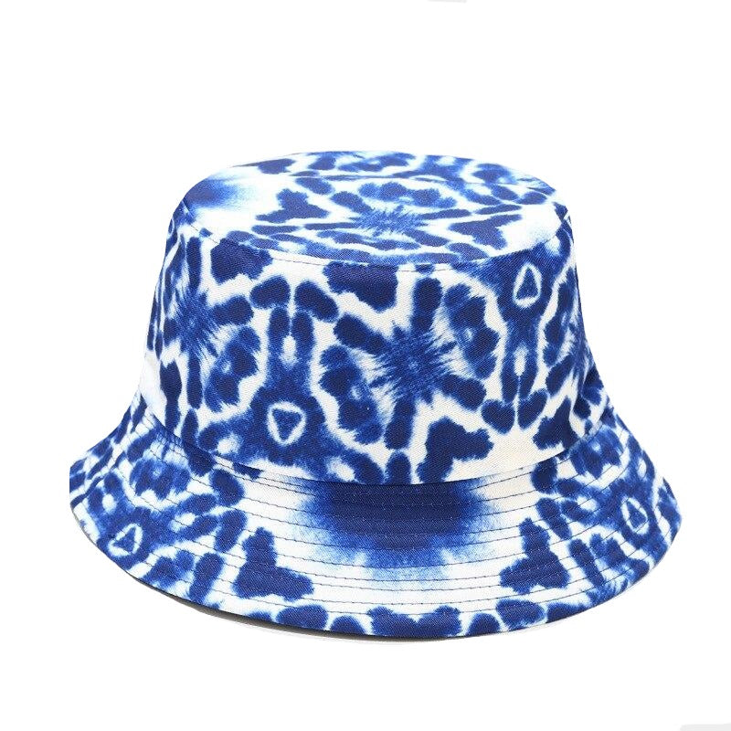 2021 Women's Cap Ins New Bucket Hat Botanical Flower Print Fisherman Hat For Women Spring Summer Outdoor Sun Protection Hat Men URB1™ Vêtements Streetwear URB1™ Vêtements Streetwear 202