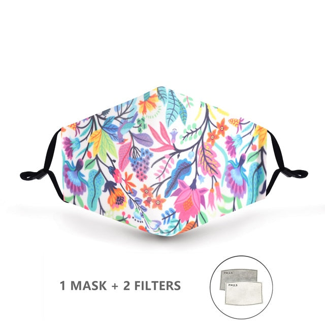 Reusable Mouth Mask Washable British Protective PM2.5 Filter Mask Anti Dust Face Mask Windproof Mouth-muffle Anti Flu Mask URB1™ Vêtements Streetwear URB1™ Vêtements Streetwear reusable