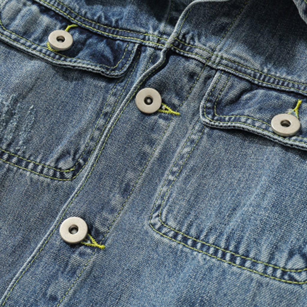 "TCL" Veste en Jean denim - URB1™ - URB1™ Vêtements Streetwear mode boutique streetwear shop