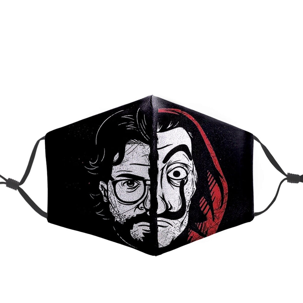 Fashion Marvel Printing Mouth Mask Reusable Washable PM2.5 Filter Adult Mouth Mask Dust Face Masks Anti Bacteria Proof Flu Mask URB1™ Vêtements Streetwear URB1™ Vêtements Streetwear fas