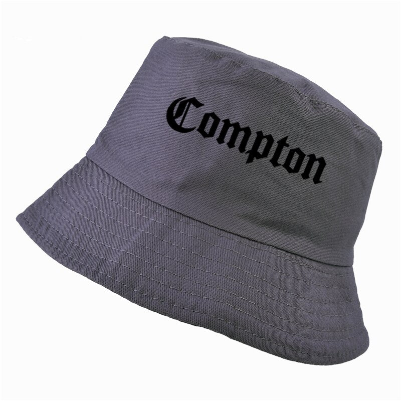 new COMPTON print bucket hat Hip Hop fisherman hat Flat fashion sport sun Hat For Unisex panama cap compton dad gorro pescador URB1™ Vêtements Streetwear URB1™ Vêtements Streetwear new-