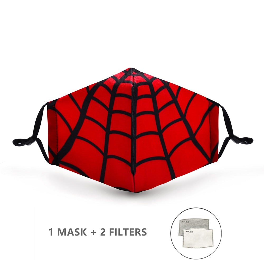 Reusable Mouth Mask Washable British Protective PM2.5 Filter Mask Anti Dust Face Mask Windproof Mouth-muffle Anti Flu Mask URB1™ Vêtements Streetwear URB1™ Vêtements Streetwear reusable