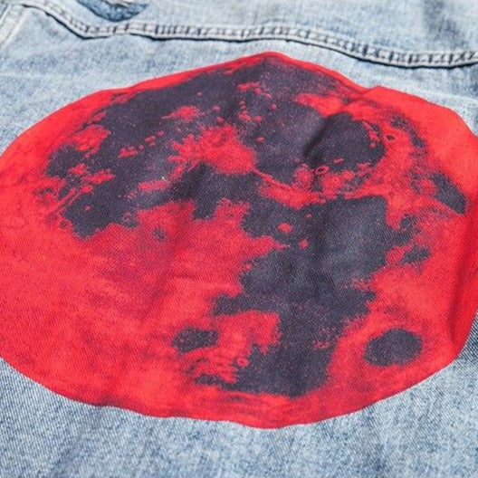 Dark Icon Back Printed Street Fashion Jeans Jacket Men Turn-down Collar Ripped Denim Jackets Streetwear Clothing URB1™ Vêtements Streetwear URB1™ Vêtements Streetwear dark-icon-back-pri