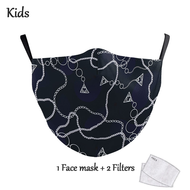 NADANBAO Adult Kid Star War Cosplay Print Face Mask Adult Kid Washable Masks Fabric Reusable PM2.5 Filters Dust Proof URB1™ Vêtements Streetwear URB1™ Vêtements Streetwear nadanbao-adul