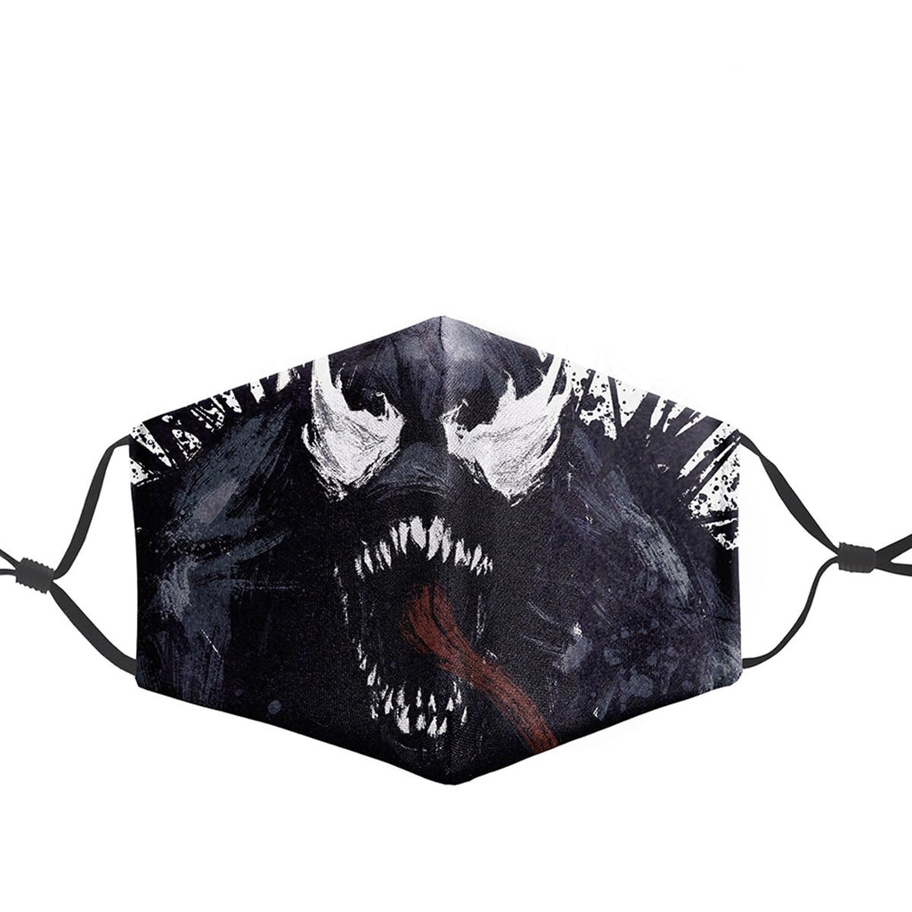 Fashion Marvel Printing Mouth Mask Reusable Washable PM2.5 Filter Adult Mouth Mask Dust Face Masks Anti Bacteria Proof Flu Mask URB1™ Vêtements Streetwear URB1™ Vêtements Streetwear fas