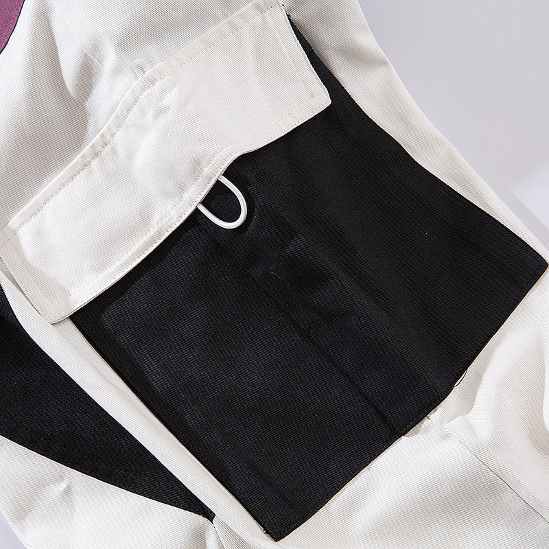 "PATCH WK" Pantalon cargo Streetwear Violet - URB1™ - URB1™ Vêtements Streetwear mode boutique streetwear shop