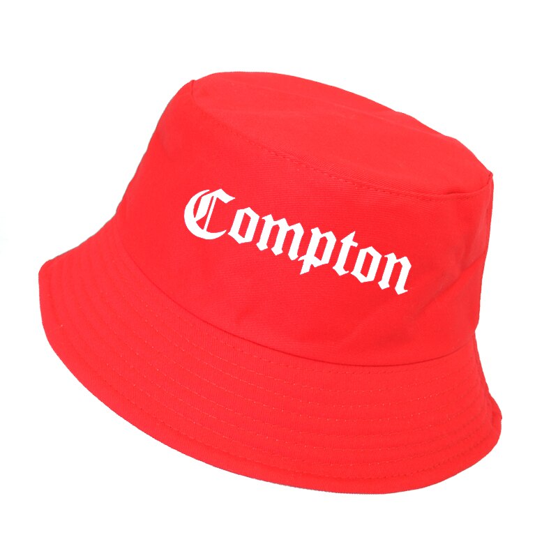 new COMPTON print bucket hat Hip Hop fisherman hat Flat fashion sport sun Hat For Unisex panama cap compton dad gorro pescador URB1™ Vêtements Streetwear URB1™ Vêtements Streetwear new-