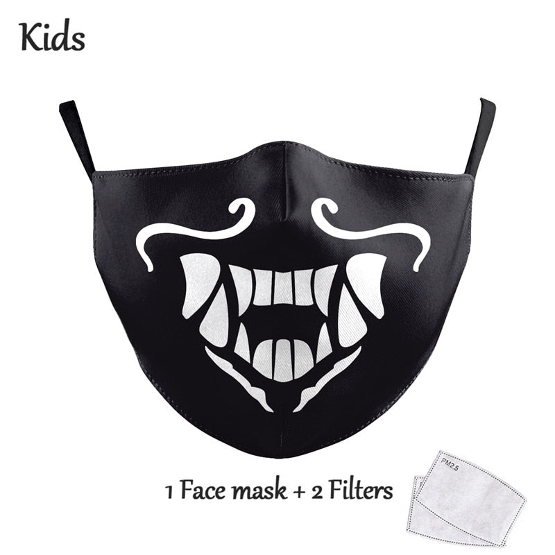 NADANBAO Adult Kid Star War Cosplay Print Face Mask Adult Kid Washable Masks Fabric Reusable PM2.5 Filters Dust Proof URB1™ Vêtements Streetwear URB1™ Vêtements Streetwear nadanbao-adul