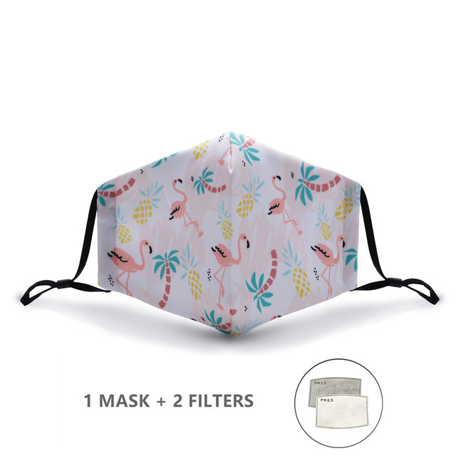 Reusable Mouth Mask Washable British Protective PM2.5 Filter Mask Anti Dust Face Mask Windproof Mouth-muffle Anti Flu Mask URB1™ Vêtements Streetwear URB1™ Vêtements Streetwear reusable