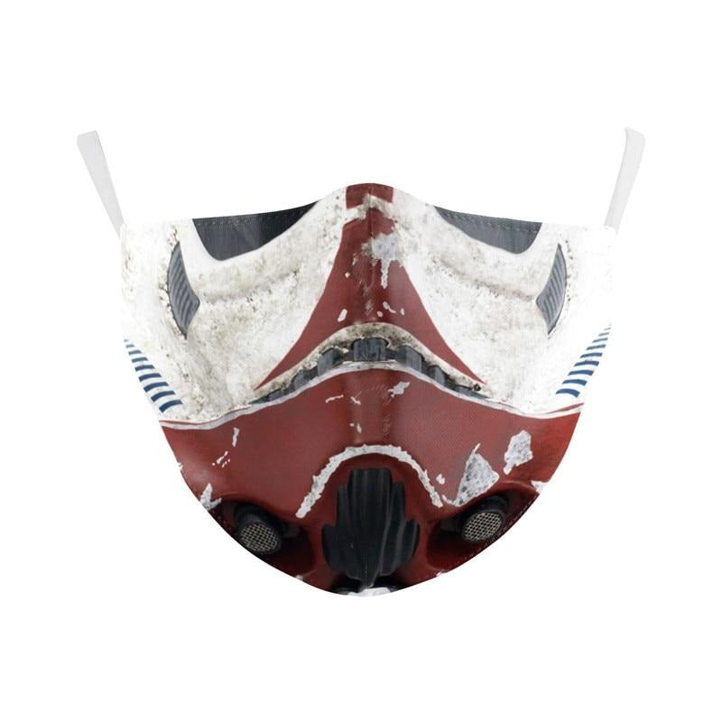NADANBAO Adult Kid Star War Cosplay Print Face Mask Adult Kid Washable Masks Fabric Reusable PM2.5 Filters Dust Proof URB1™ Vêtements Streetwear URB1™ Vêtements Streetwear nadanbao-adul