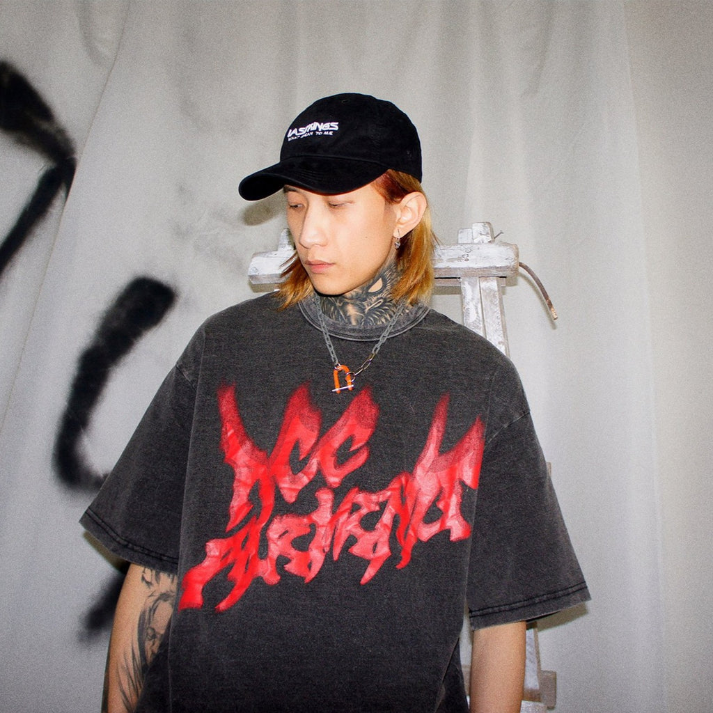 UNCLEDONJM 2020 Summer Men T shirt O-neck Men T shirt Loose Hip hop Tops Tees Streetwear Short Sleeve T shirts ED-AD04 URB1™ Vêtements Streetwear URB1™ Vêtements Streetwear uncledonjm-2