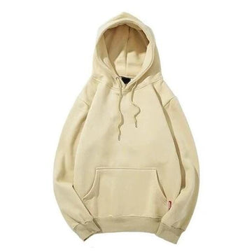 "L'ESSENTIEL" Sweatshirt Hoodie à capuche Beige - URB1™ - URB1™ Vêtements Streetwear mode boutique streetwear shop