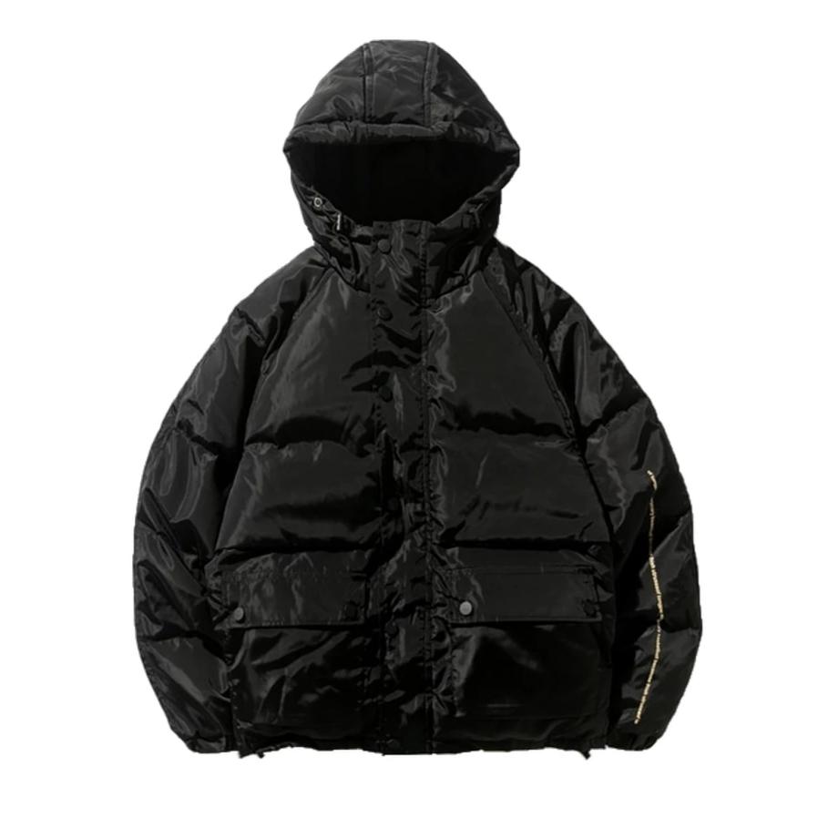"N" Veste Doudoune Matelassée Noir - URB1™ - URB1™ Vêtements Streetwear mode boutique streetwear shop