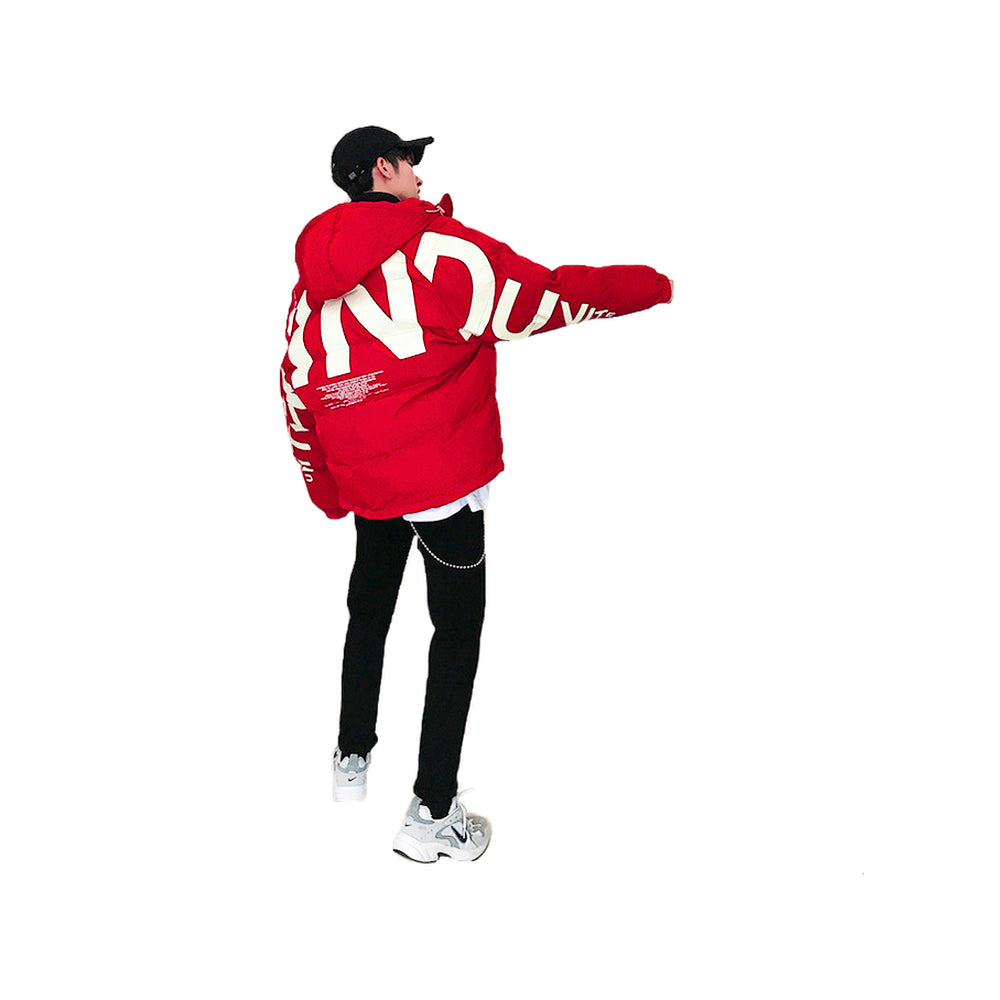 "N" Veste Doudoune Matelassée Noir - URB1™ - URB1™ Vêtements Streetwear mode boutique streetwear shop