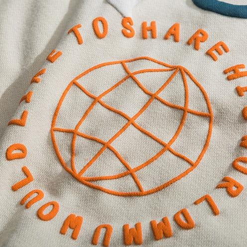 "HAC" Sweatshirt Hoodie à capuche Beige - URB1™ - URB1™ Vêtements Streetwear mode boutique streetwear shop