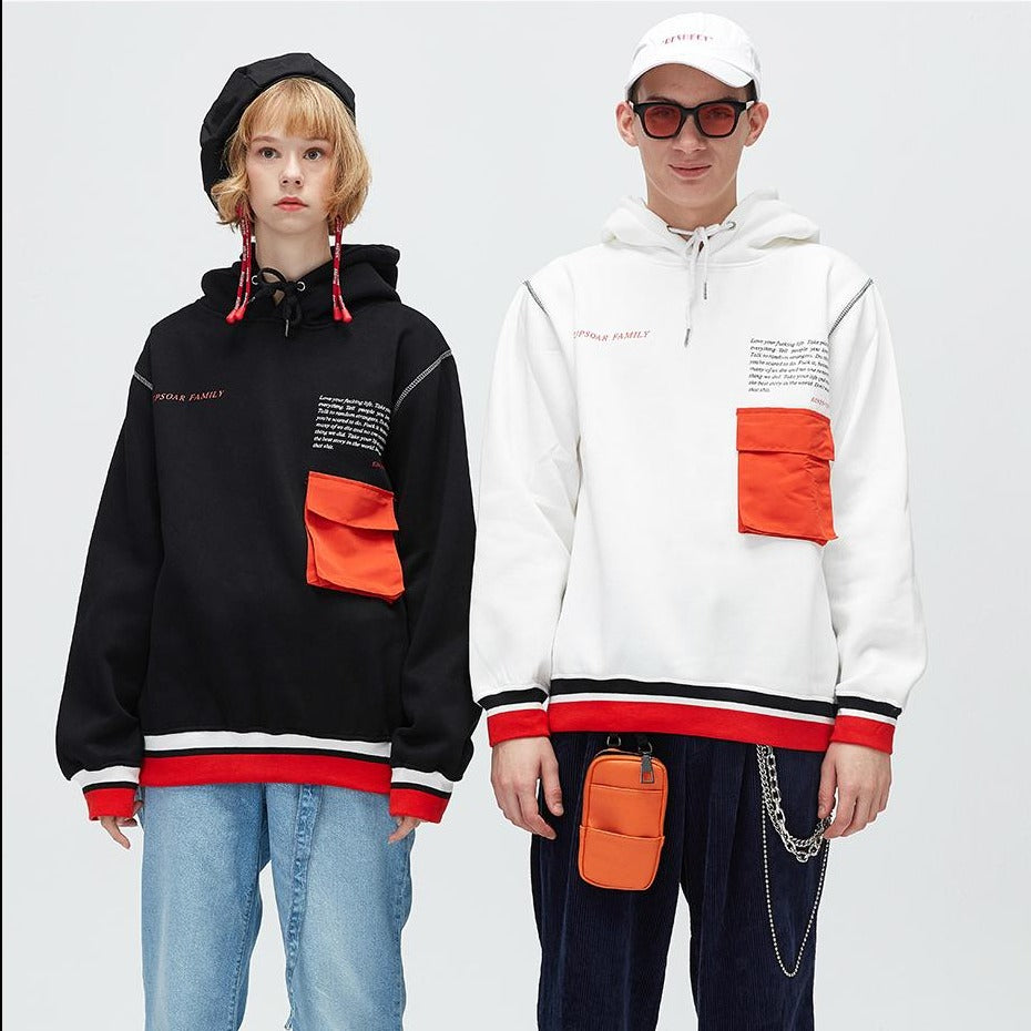 "UFB" sweatshirt hoodie à capuche Blanc - URB1™ - URB1™ Vêtements Streetwear mode boutique streetwear shop