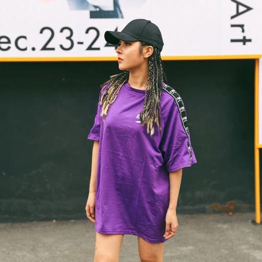 "RE'FUSION" T-shirt Violet Imprimé Streetwear - URB1™ - URB1™ Vêtements Streetwear mode boutique streetwear shop