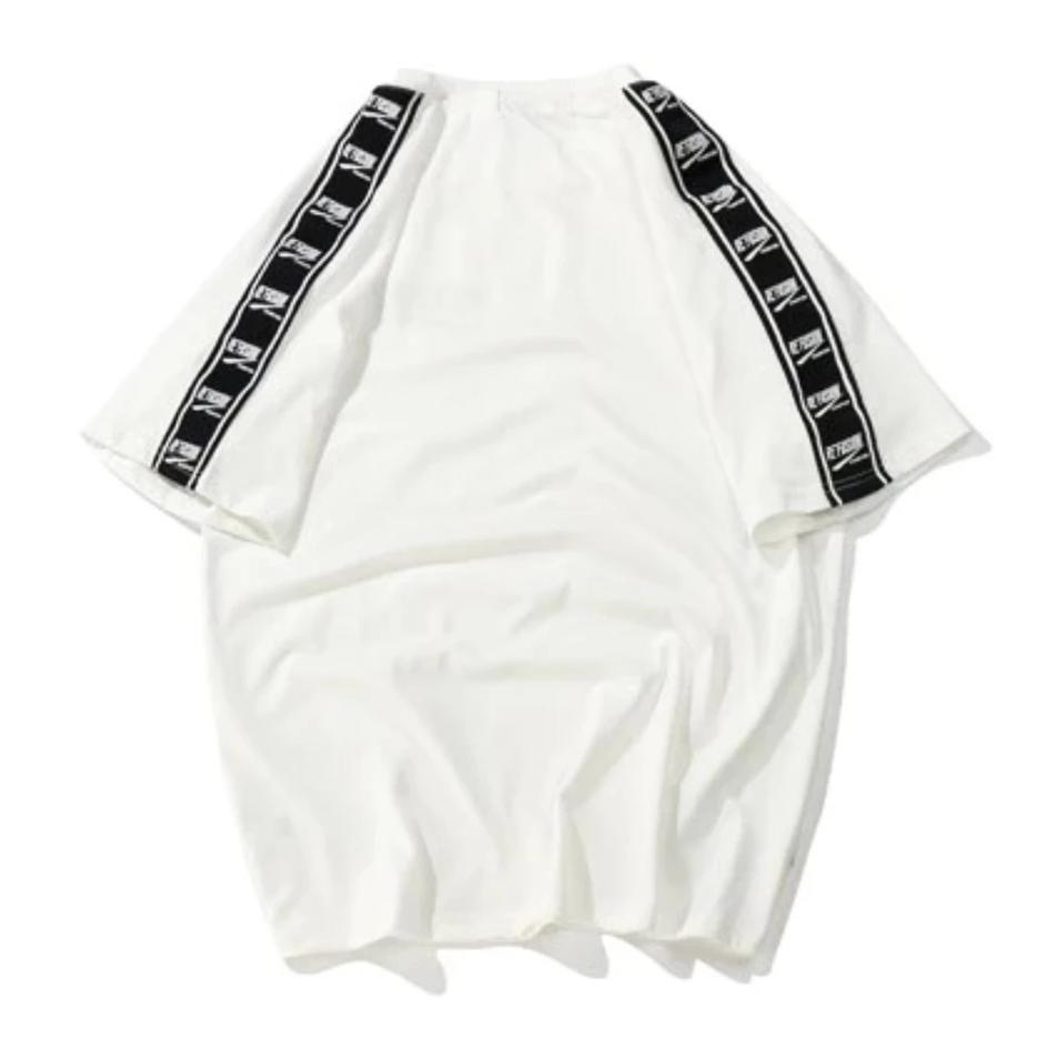 "RE'FUSION" T-shirt Blanc Imprimé Streetwear - URB1™ - URB1™ Vêtements Streetwear mode boutique streetwear shop