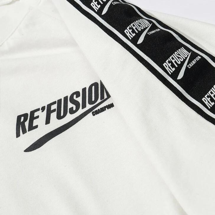 "RE'FUSION" T-shirt Blanc Imprimé Streetwear - URB1™ - URB1™ Vêtements Streetwear mode boutique streetwear shop