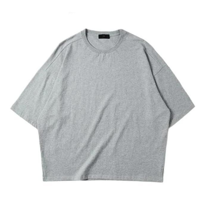 "L'ESSENTIEL" T-shirt Basique Gris Oversize Streetwear - URB1™ - URB1™ Vêtements Streetwear mode boutique streetwear shop