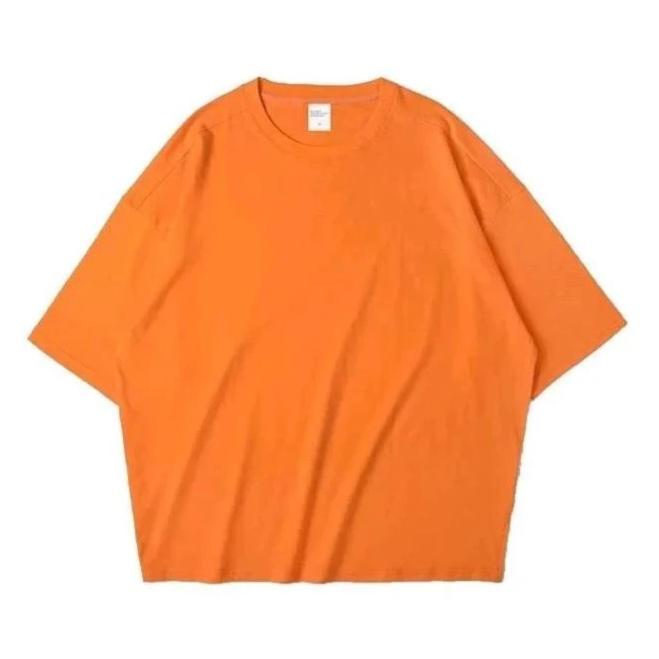 "L'ESSENTIEL" T-shirt Basique Orange Oversize Streetwear - URB1™ - URB1™ Vêtements Streetwear mode boutique streetwear shop