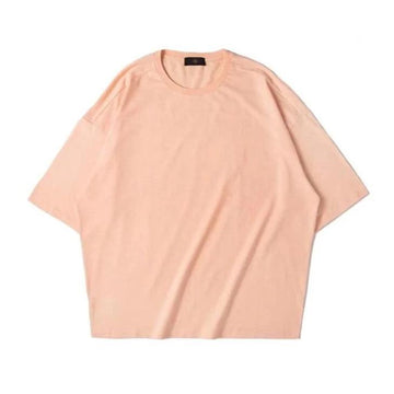 "L'ESSENTIEL" T-shirt Basique Rose Oversize Streetwear - URB1™ - URB1™ Vêtements Streetwear mode boutique streetwear shop