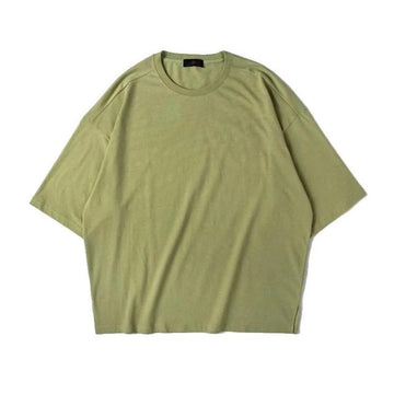 "L'ESSENTIEL" T-shirt Basique Vert Oversize Streetwear - URB1™ - URB1™ Vêtements Streetwear mode boutique streetwear shop