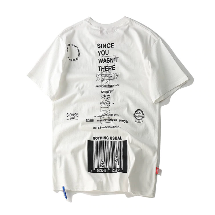 "PEPPERMINT" T-shirt Oversize Blanc Streetwear - URB1™ - URB1™ Vêtements Streetwear mode boutique streetwear shop