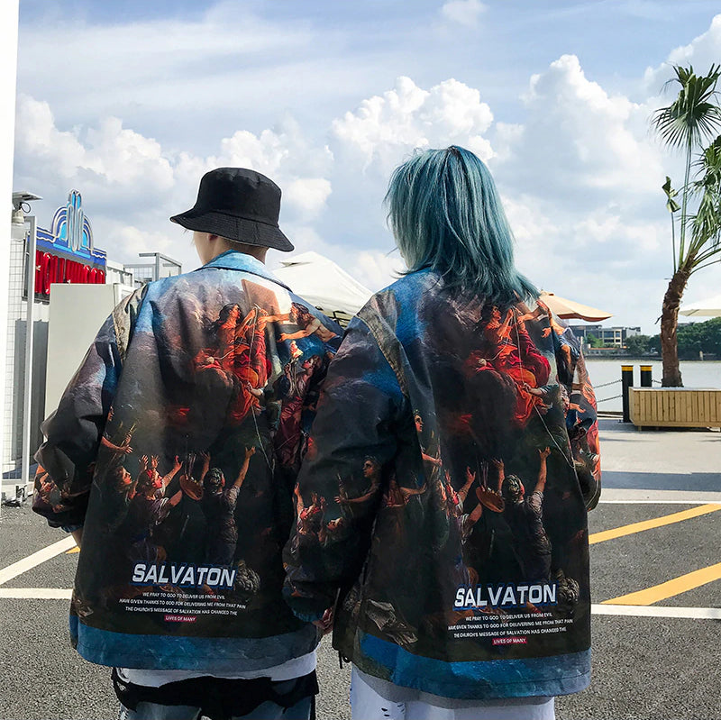 "SALVATON" Veste Coupe Vent - URB1™ - URB1™ Vêtements Streetwear mode boutique streetwear shop