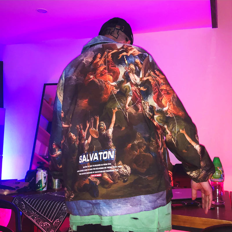 "SALVATON" Veste Coupe Vent - URB1™ - URB1™ Vêtements Streetwear mode boutique streetwear shop