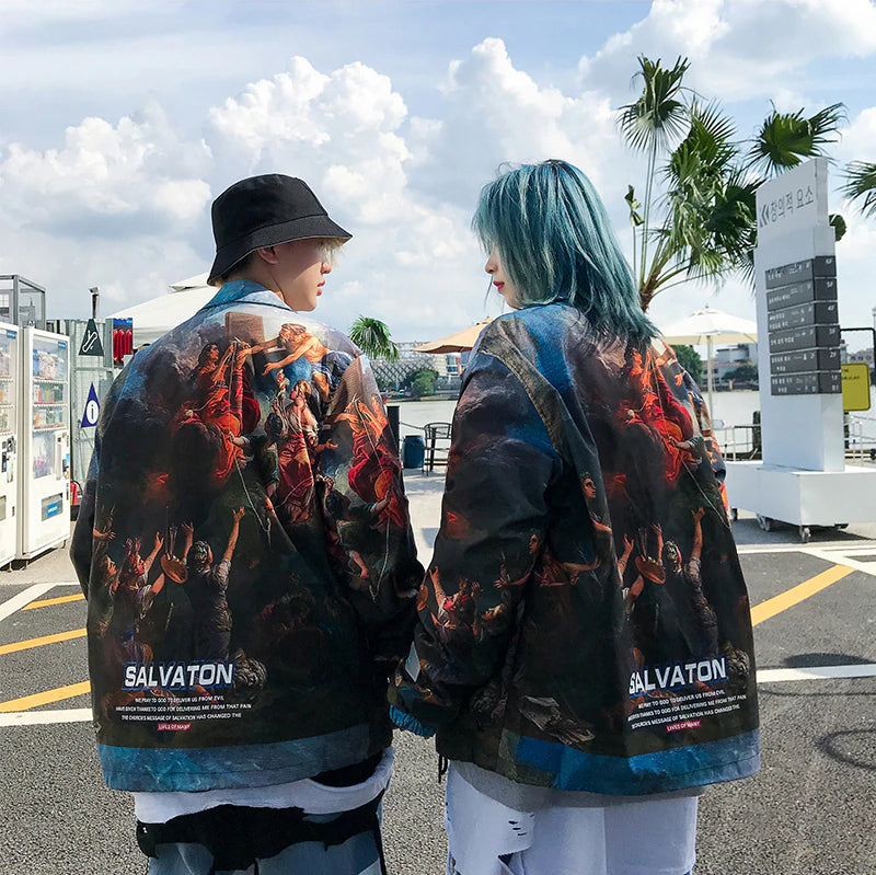 "SALVATON" Veste Coupe Vent - URB1™ - URB1™ Vêtements Streetwear mode boutique streetwear shop