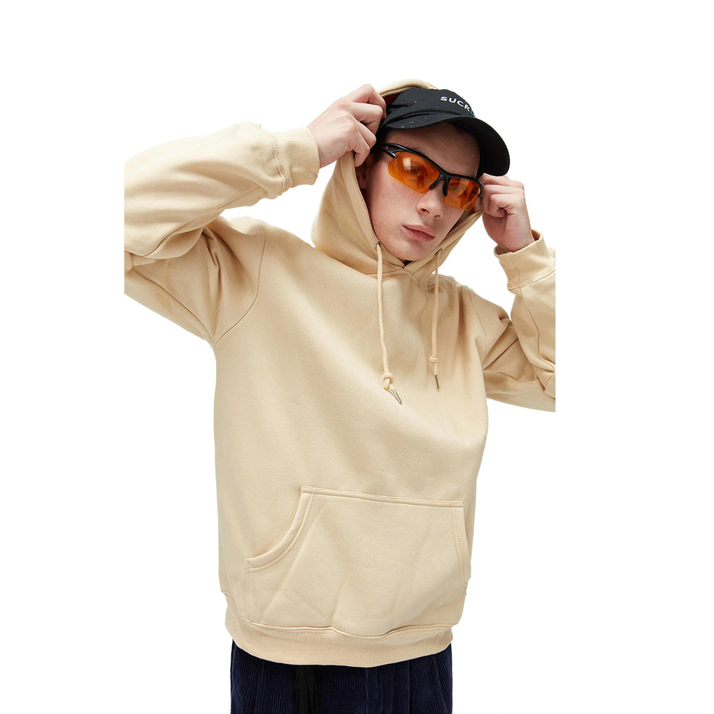 "L'ESSENTIEL" Sweatshirt Hoodie à capuche Beige - URB1™ - URB1™ Vêtements Streetwear mode boutique streetwear shop