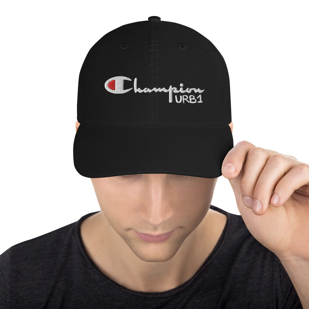 CASQUETTE BASEBALL NOIRE URB1™ X CHAMPION URB1™ Vêtements Streetwear URB1™ Vêtements Streetwear casquette-baseball-urb1-x-championHOMME FEMME PAS CHER - URB1™ Vêtements Streetwear