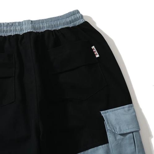 "CGO" Pantalon cargo Streetwear Bleu - URB1™ - URB1™ Vêtements Streetwear mode boutique streetwear shop