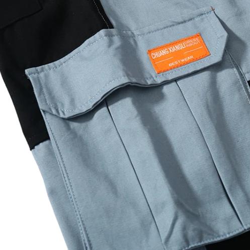 "CGO" Pantalon cargo Streetwear Bleu - URB1™ - URB1™ Vêtements Streetwear mode boutique streetwear shop