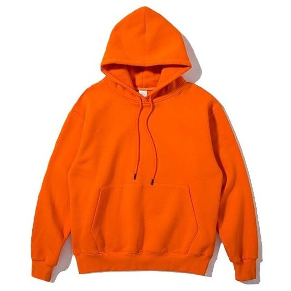hoodie homme orange