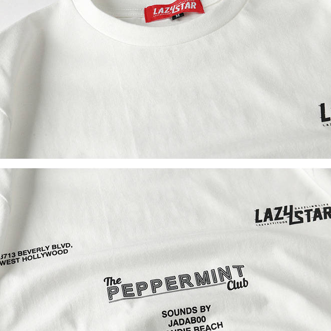 "PEPPERMINT" T-shirt Oversize Blanc Streetwear - URB1™ - URB1™ Vêtements Streetwear mode boutique streetwear shop