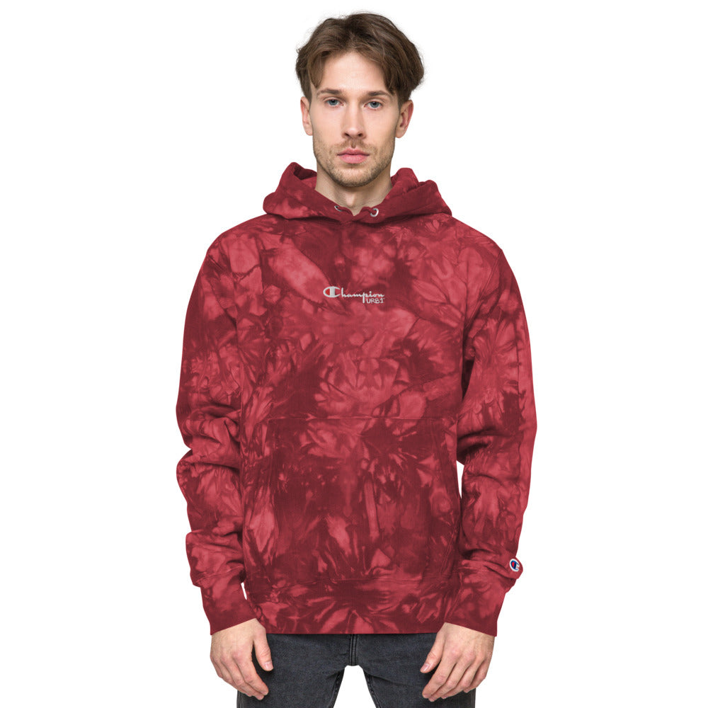 SWEAT-SHIRT HOODIE TIE AND DYE ROUGE URB1™ X CHAMPION URB1™ Vêtements Streetwear URB1™ Vêtements Streetwear sweat-shirt-hoodie-tie-and-dye-rouge-urb1-x-championHOMME FEMME PAS CHER - 