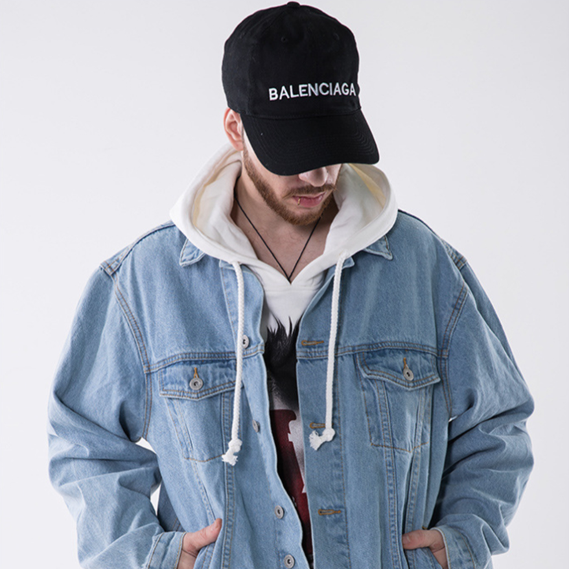 "CITY OF GODS" Veste en Jean bleu Imprimé - URB1™ - URB1™ Vêtements Streetwear mode boutique streetwear shop